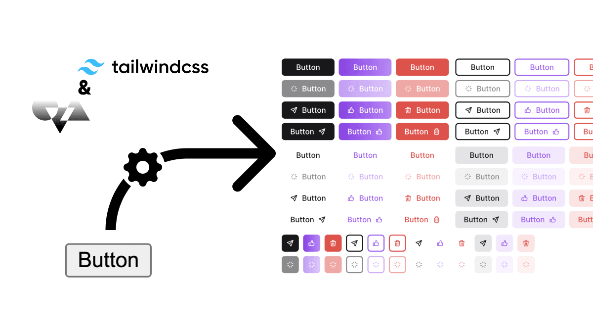 Button variants and TailwindCSS